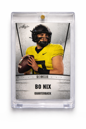 🏈 Bo Nix – 2023 Leaf Draft Rookie (RS-09) | Quarterback