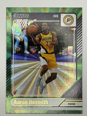 2024-25 Panini Donruss Aaron Nesmith Indiana Pacers Holo / Green Parallel
