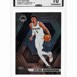 Panini 2024-25 Mosaic Victor Wembanyama #31 City Edition Spurs CCG Gem Mint