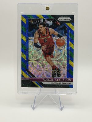 2018-19 Panini Prizm - Jordan Clarkson #190 Choice Blue Yellow & Green Prizm