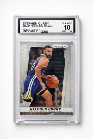 Stephen Curry 2024-25 Panini Prizm DeCA #89 CCG Gem Mint 10 Warriors